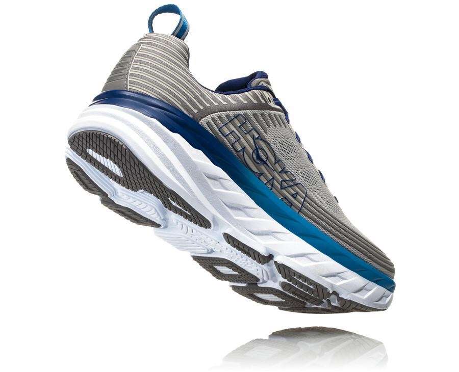 Hoka One One Løbesko Herre - Bondi 6 - Grå - 856901ZXE